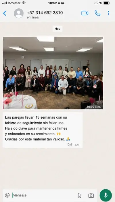 Testimonio real 2 de un líder de matrimonios